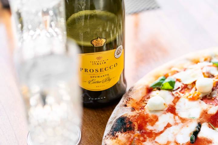 a bottle of wine on a table